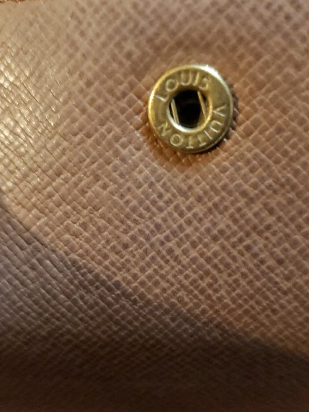 Authentic Louis Vuitton Monogram Trifold Wallet - Brown & Gold Hardware